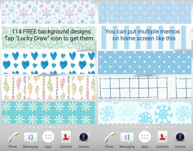 Sticky Memo Notepad *Ocean* screenshot 3