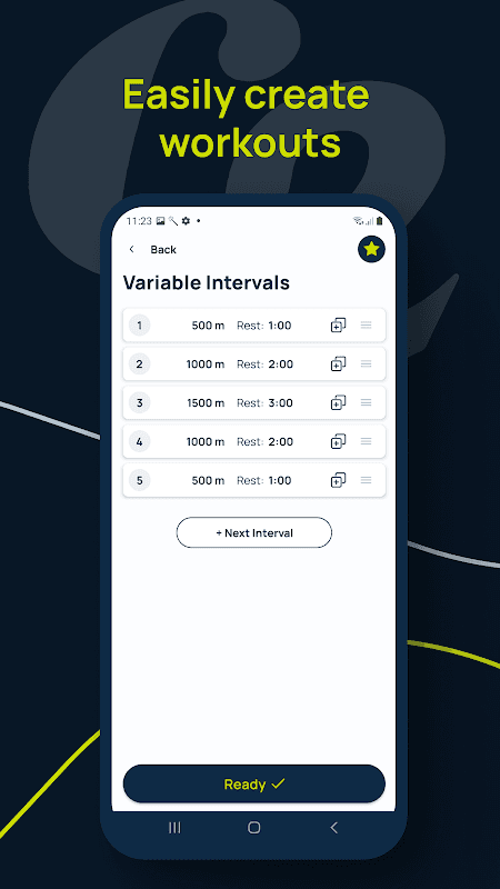 ErgData screenshot 3