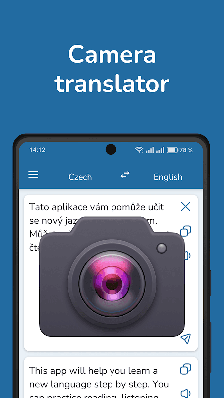 Czech English Translator screenshot 2