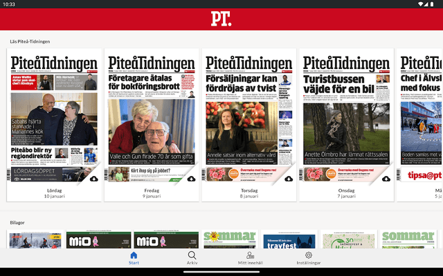 E-tidning PT screenshot 5