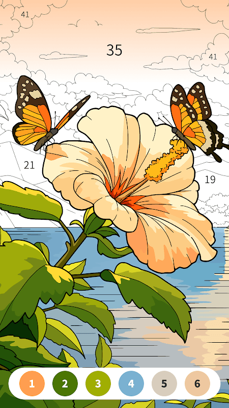 Art Color:Color by Number Game screenshot 1