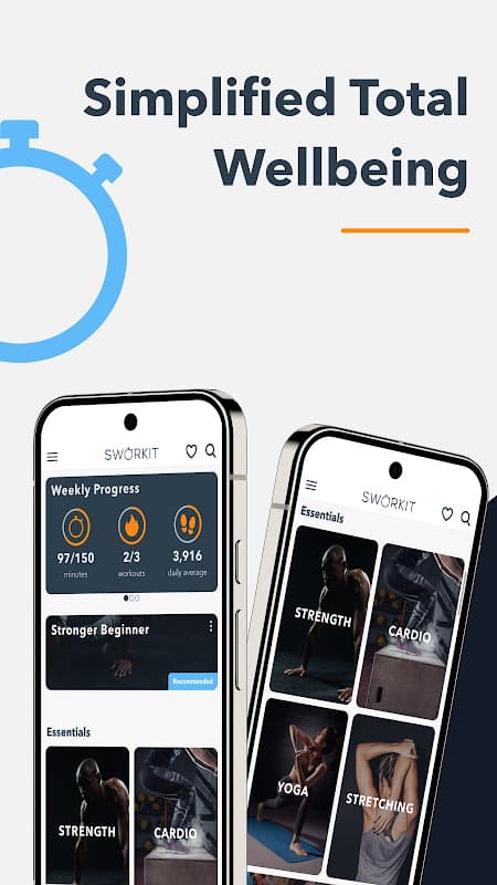 Sworkit Lite Personal Trainer screenshot 1