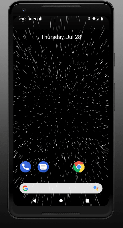 Starfield Live Wallpaper screenshot 1