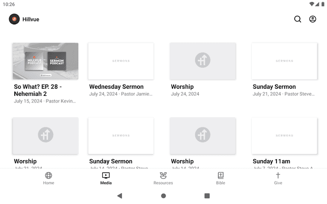 Hillvue Heights Church screenshot 6