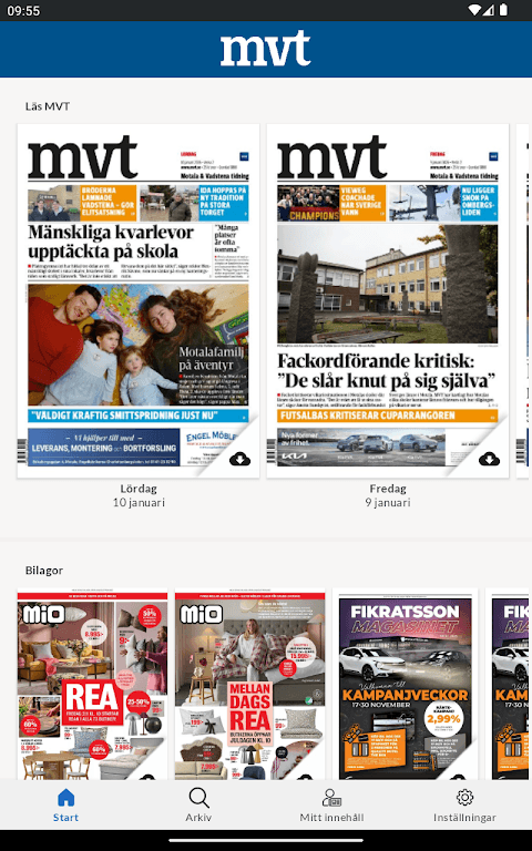 E-tidning MVT screenshot 3
