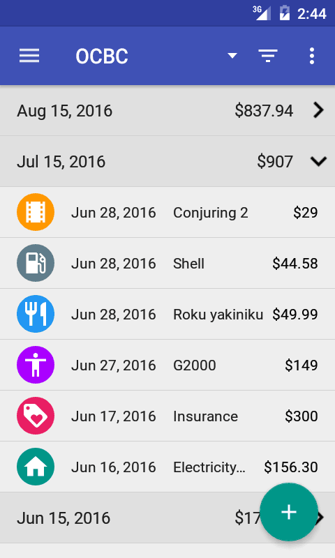 Credit Card Manager screenshot 3
