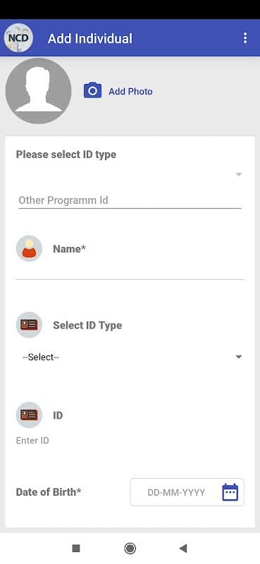 National NCD App screenshot 5