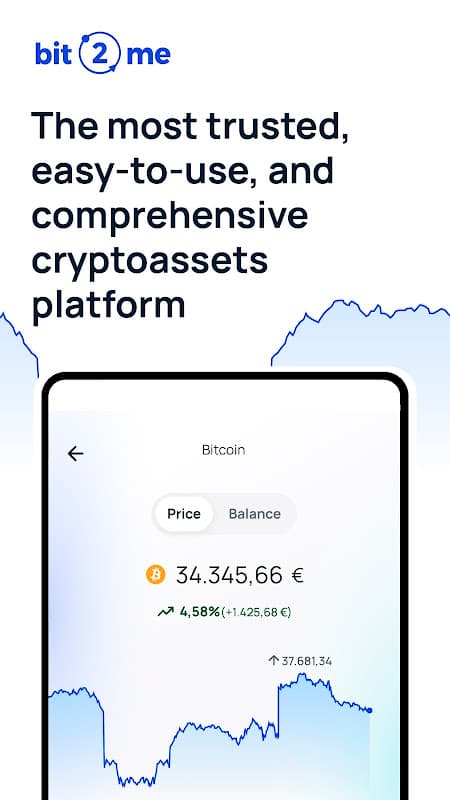Bit2Me - Buy and Sell Cryptocurrencies screenshot 1