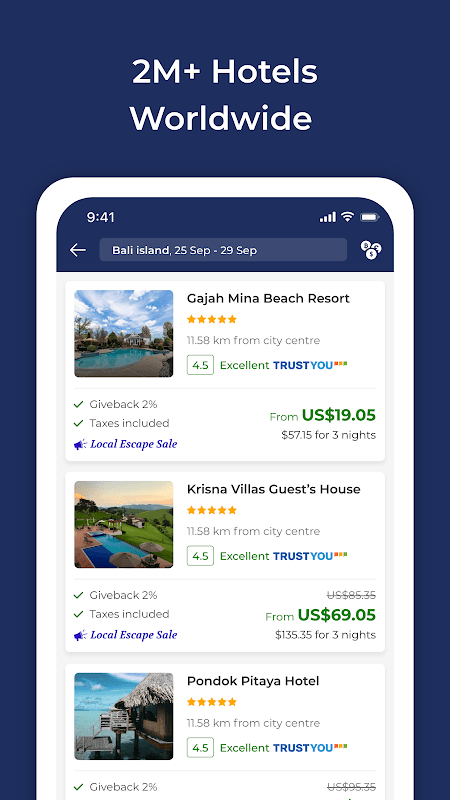 Travala: Book Travel Deals screenshot 2