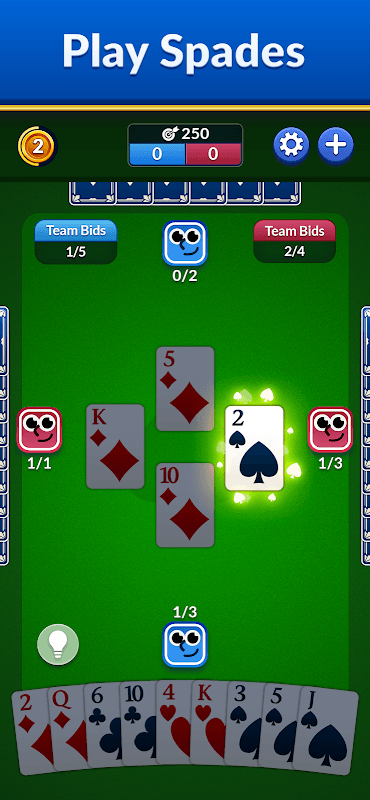 Spades - Classic Cards screenshot 1