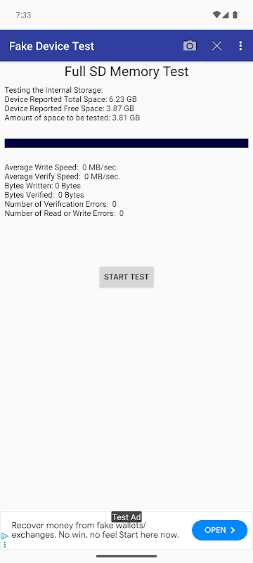 Fake Device Test screenshot 5