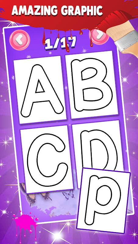 Alphabets Coloring book screenshot 3