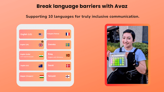 Avaz AAC screenshot 1