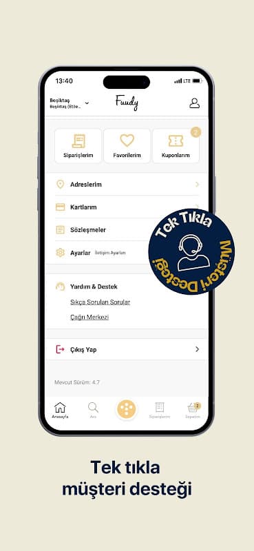 Fuudy - Gurme Yemek Siparişi screenshot 6