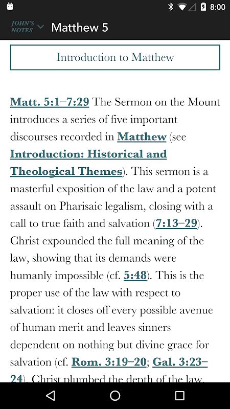 The Study Bible screenshot 4
