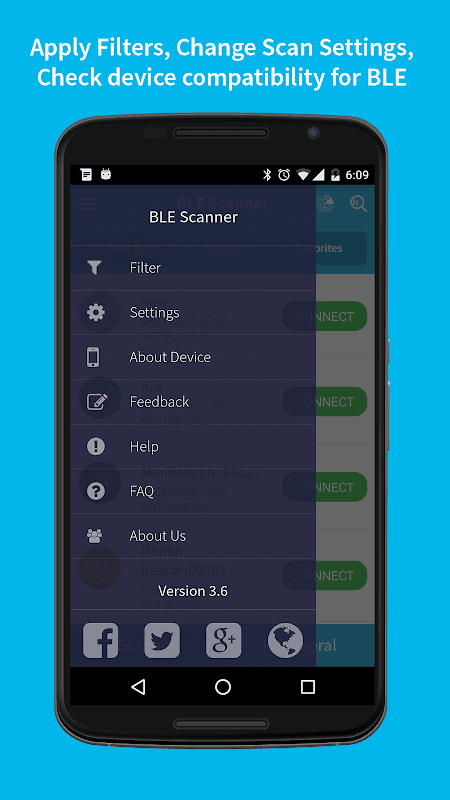 BLE Scanner (Scan, Connect, Find Lost BLE Devices) screenshot 3