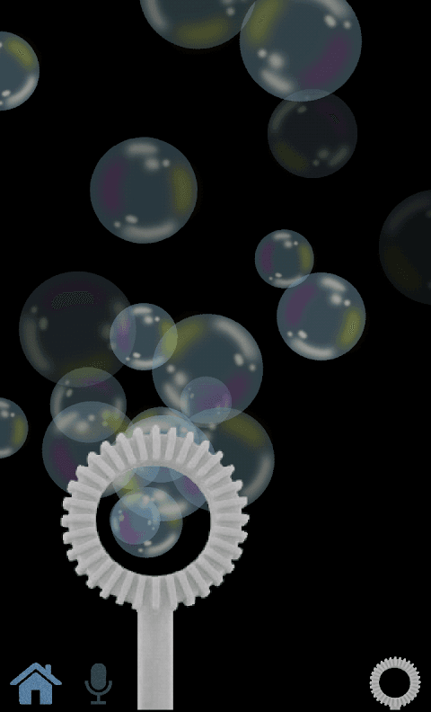Soap bubbles simulator screenshot 5