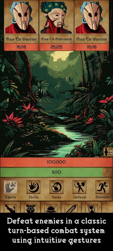 Grim Tides - Old School RPG screenshot 2