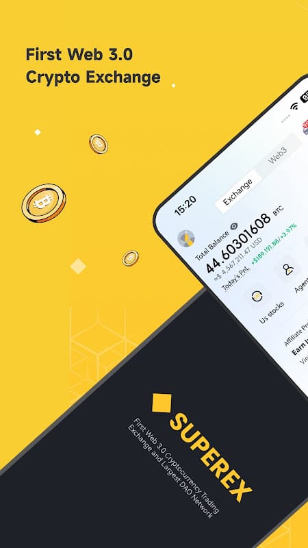 SuperEx: Trade Crypto & BTC screenshot 1