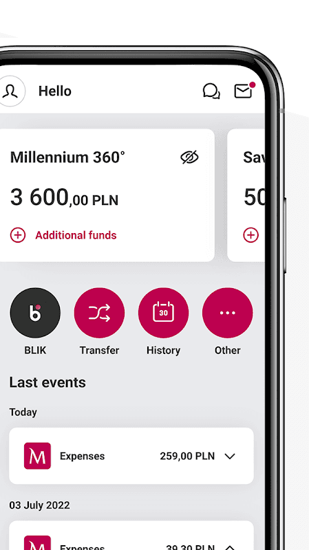 Bank Millennium screenshot 1