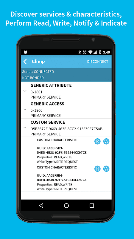 BLE Scanner (Scan, Connect, Find Lost BLE Devices) screenshot 5