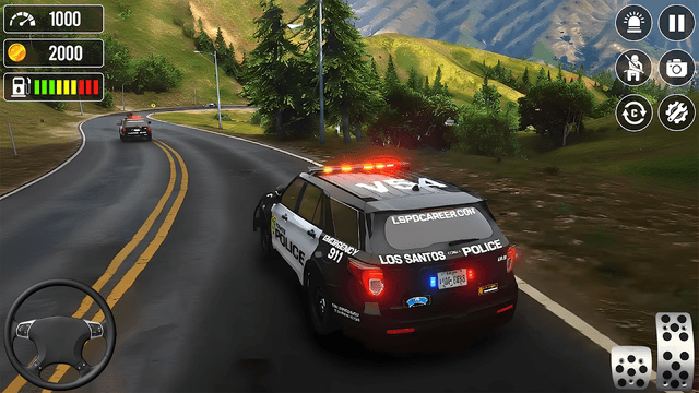 Police Car Chase: Cop Games 3D screenshot 4