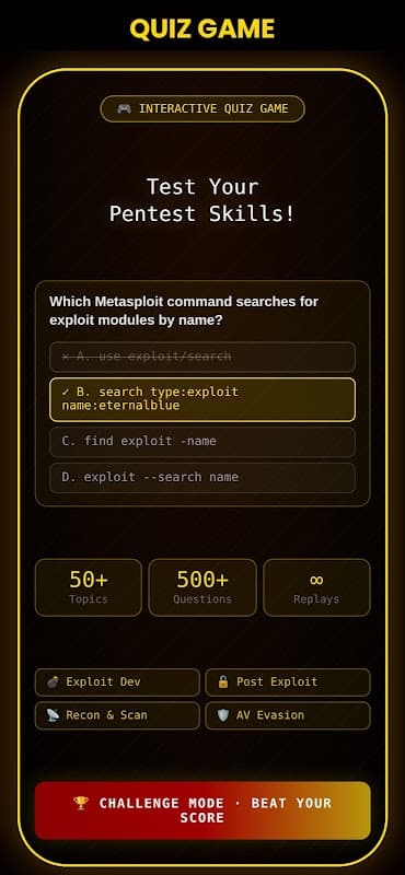 Captura 3 de Master In Metasploit