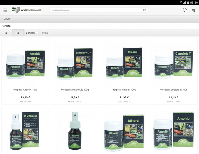 Terraristikshop screenshot 5