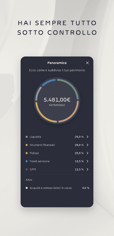 Banca Widiba screenshot 5