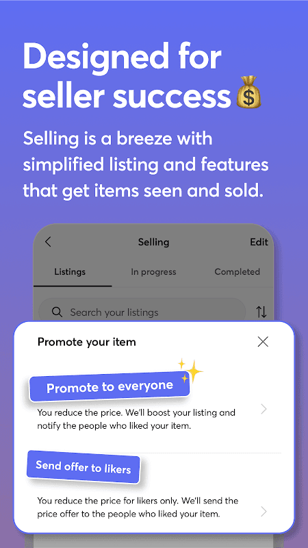 Mercari: Sell Safely & Simply screenshot 2