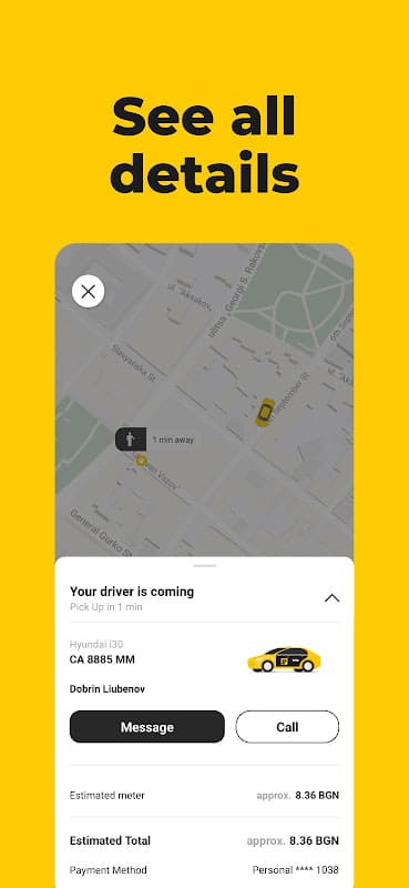 TaxiMe screenshot 3