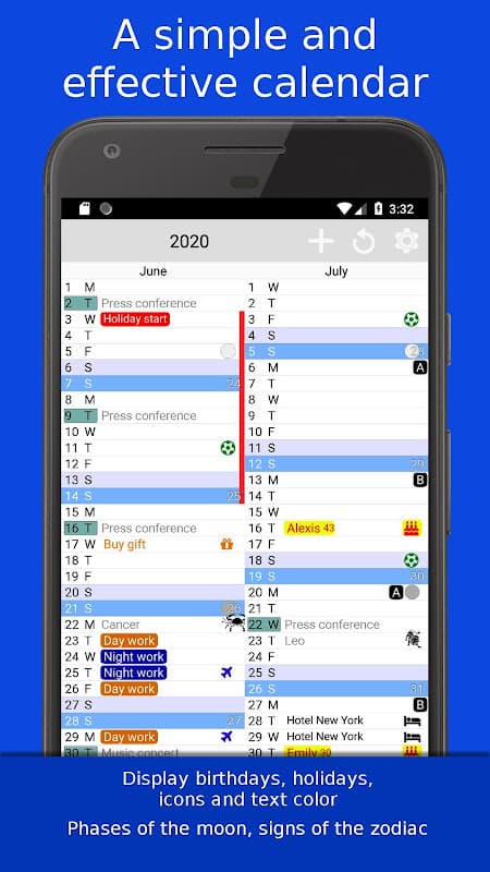 The Calendar Pro screenshot 1