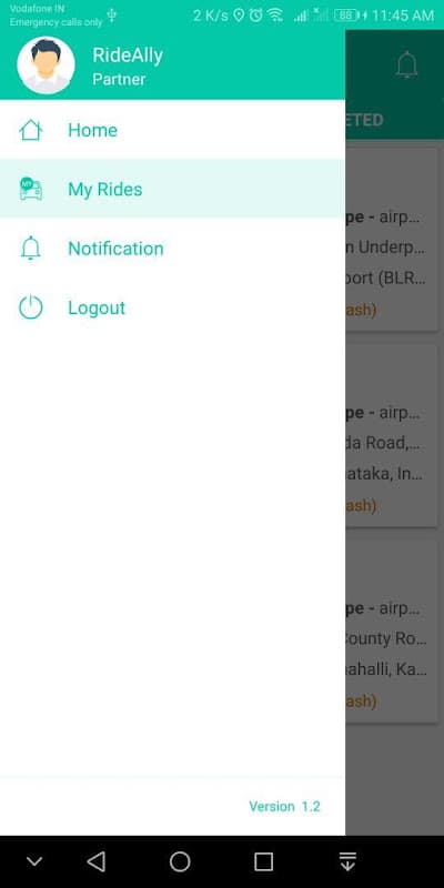 RideAlly Partner screenshot 5