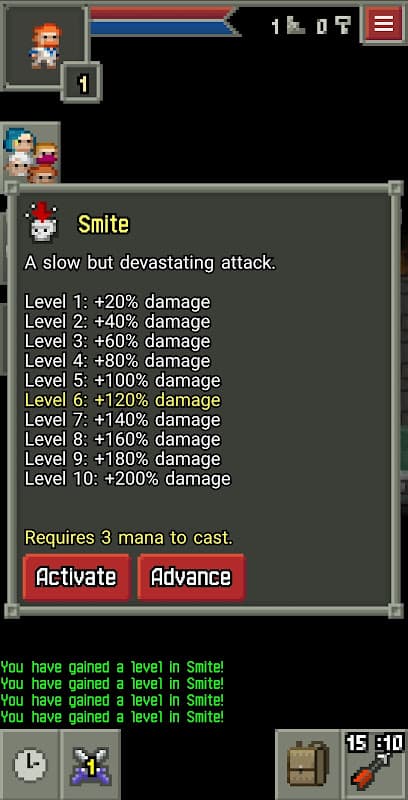 Skillful Pixel Dungeon screenshot 4