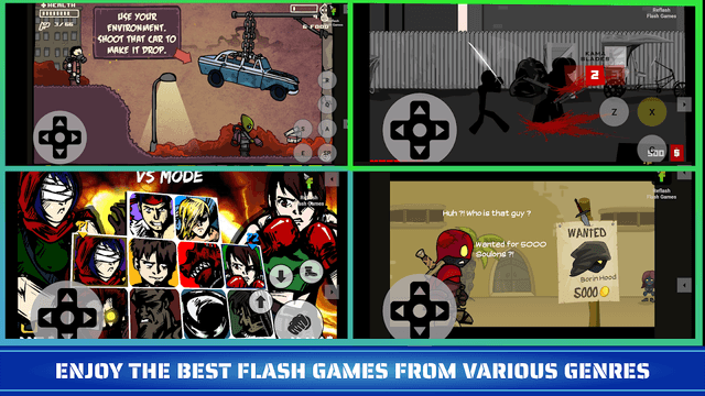 Retro Flash Game Mobile screenshot 5