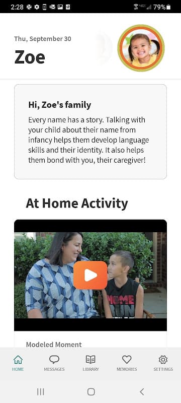 Teaching Strategies Family screenshot 1