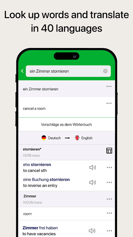 PONS Translate & Dictionary screenshot 3