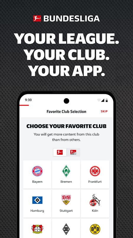 Bundesliga Official App screenshot 1
