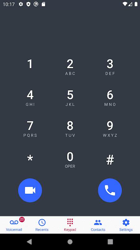 OnSIP screenshot 2
