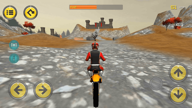 Motorbike Medieval Drive 3D screenshot 4