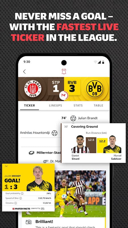 Bundesliga Official App screenshot 2