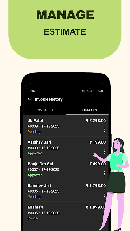 Gst invoice and billing app free screenshot 5
