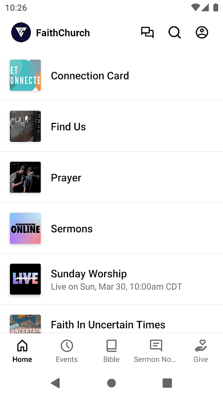 Faith Church VC screenshot 1