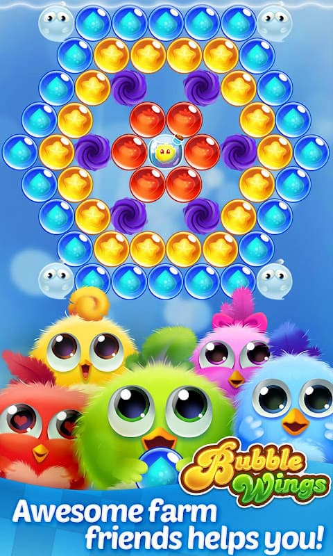 Bubble Wings: bubble shooter screenshot 4
