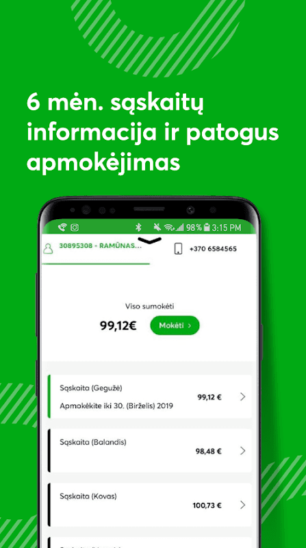 Mano BITĖ screenshot 3