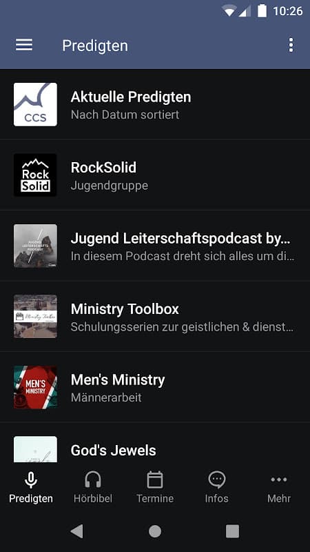 Calvary Chapel Siegen App screenshot 1