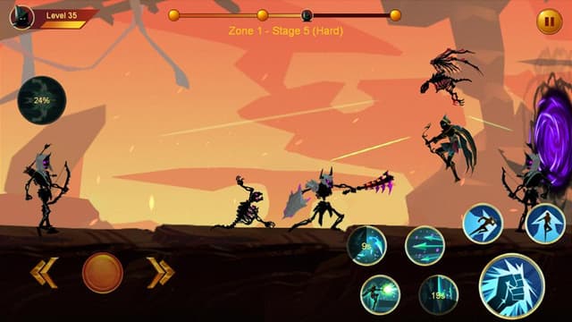 Shadow fighter 2: Ninja fight screenshot 6