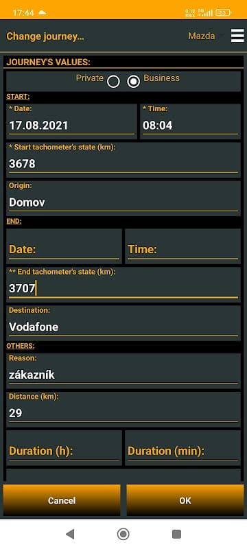 Jimys Fuel+Costs+LogBook screenshot 6