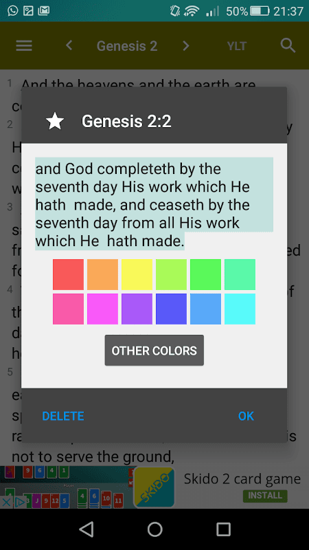 YLT Bible - Young's Literal screenshot 5