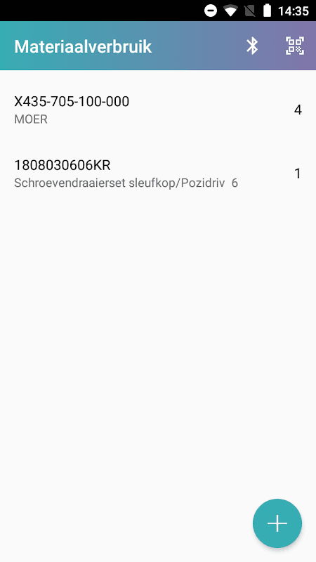 Powerall Werkbon screenshot 2